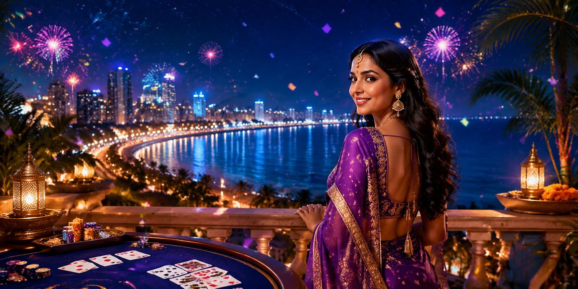 Teen Patti players enjoying outdoor gaming session at Mumbai Marine Drive